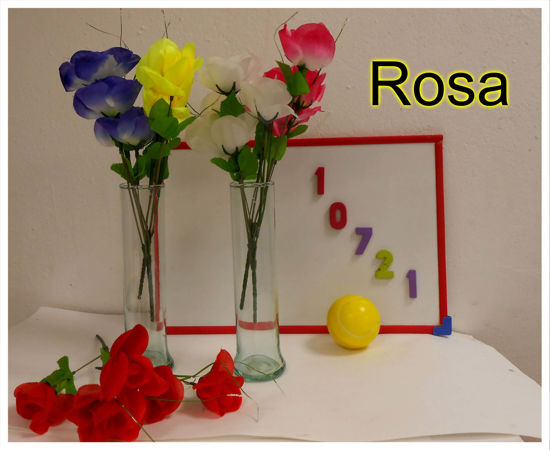 Imagen de FLOR RAMILLETE ROSA 10.25